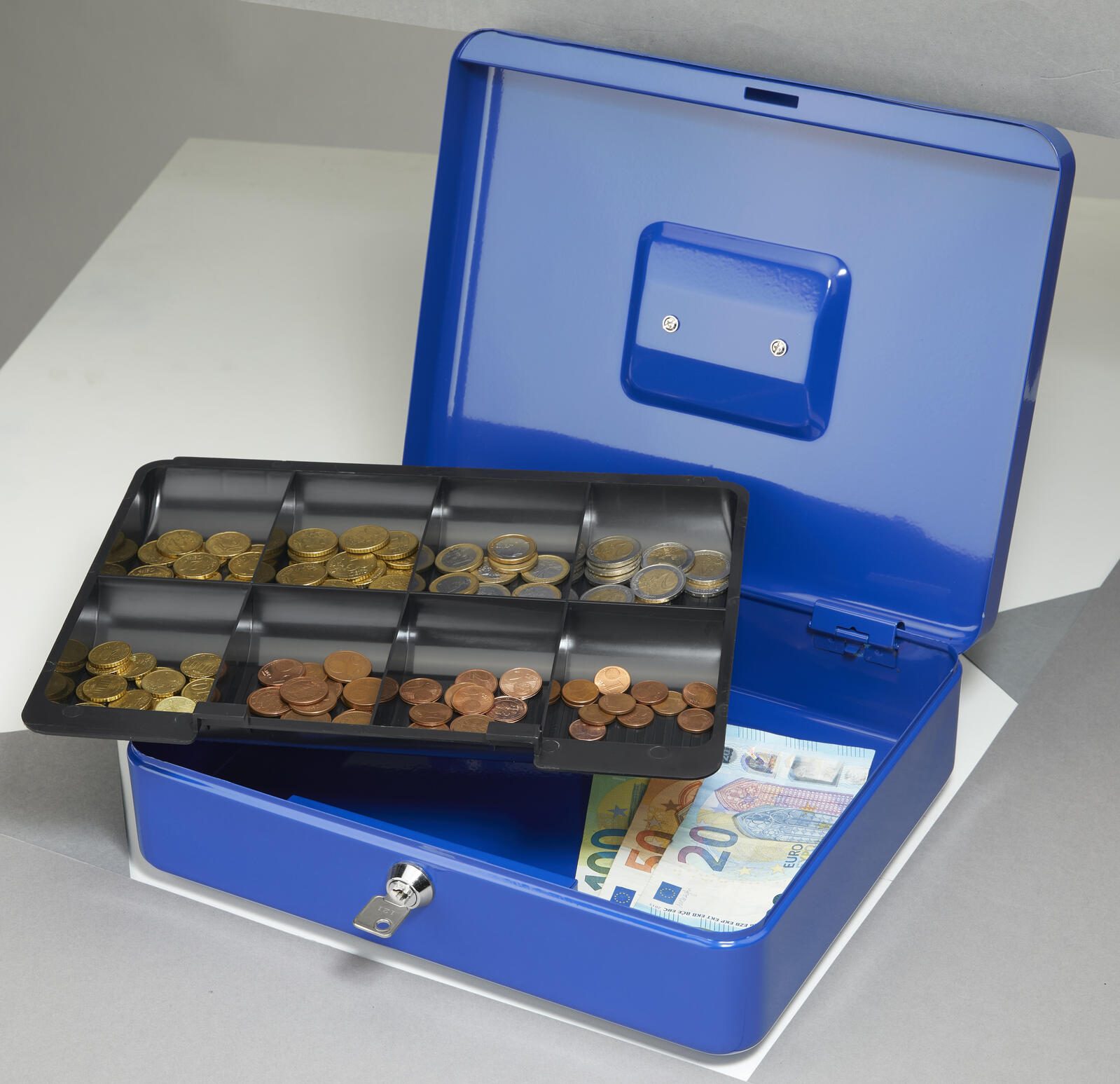 MAUL Geldkassette Größe 4 blau