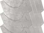 helit the grid wall Wandprospekthalter DIN A4 5-Fach  transparent
