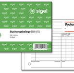 SIGEL Formularbuch Buchungsbeleg DIN A6 quer 1x 50 Seiten