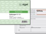 SIGEL Formularbuch Quittung, MwSt. separat ausgewiesen DIN A6 quer 1x 100 Seiten