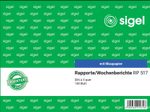 SIGEL Formularbuch Wochenbericht DIN A5 quer 1x 100 Seiten