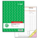 SIGEL Formularbuch Rechnung DIN A5 3x 40 Seiten