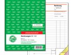 SIGEL Formularbuch Rechnung mit fortlaufenden Nummern DIN A5 3x 50 Seiten