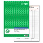 SIGEL Formularbuch Reisekostenabrechnung monatlich DIN A4 1x 50 Seiten