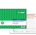 SIGEL Formularbuch Reisekostenabrechnung wöchentlich DIN A5 quer 1x 50 Seiten