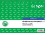 SIGEL Formularbuch Reisekostenabrechnung wöchentlich DIN A5 quer 1x 50 Seiten