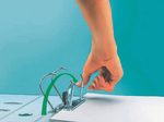 LEITZ Ordner Rückenbreite 8 cm DIN A4 Kunststoff grau