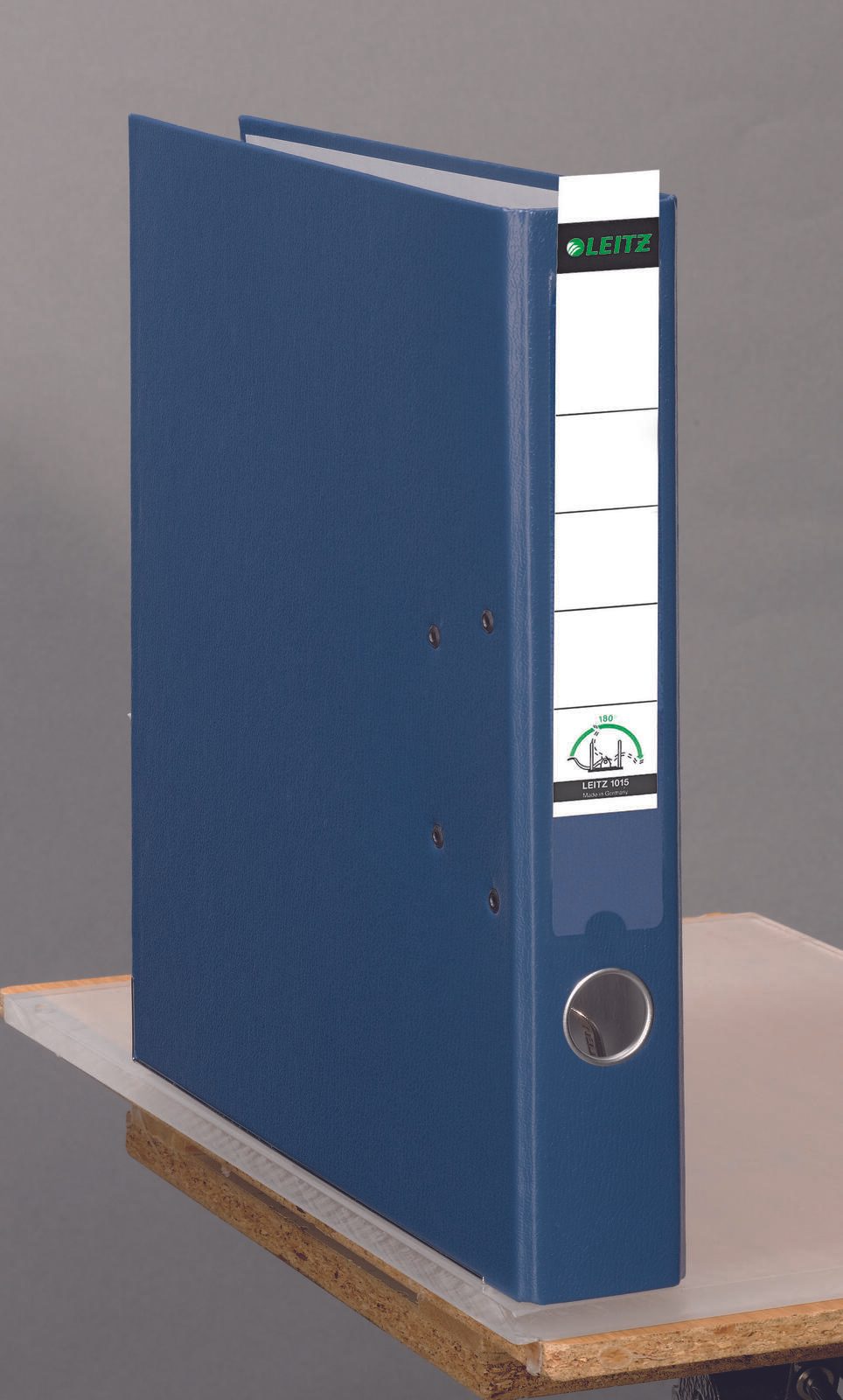 LEITZ Ordner Rückenbreite 5.2 cm DIN A4 Kunststoff blau