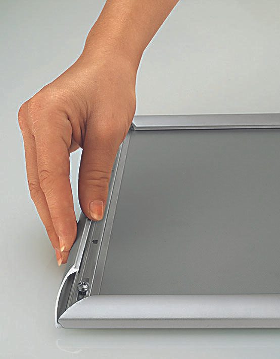Showdown® Displays Klapprahmen 24,1 x 32,8 cm silber
