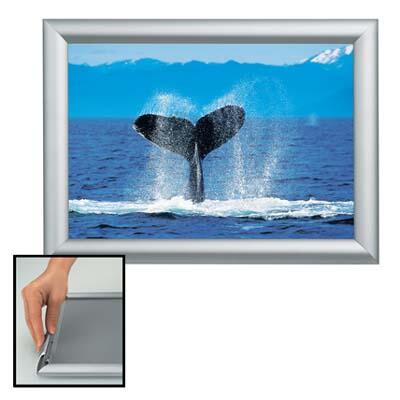 Showdown® Displays Klapprahmen 24,1 x 32,8 cm silber