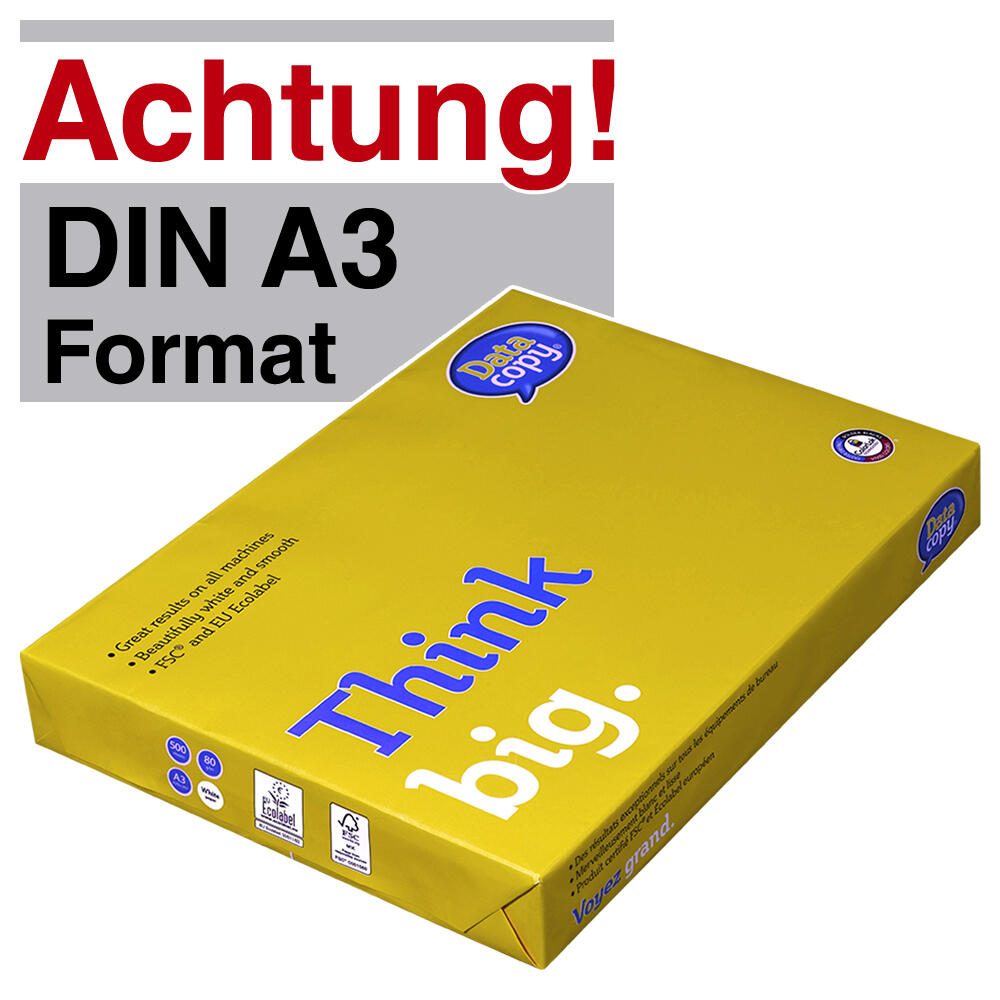 Data copy Kopierpapier DIN A3 80 g/m²