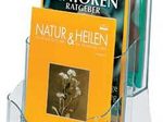 SIGEL Tischprospekthalter A5 3-Fach transparent