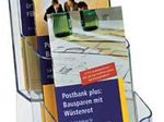 SIGEL Tischprospekthalter 1/3 DIN A4 3-Fach transparent