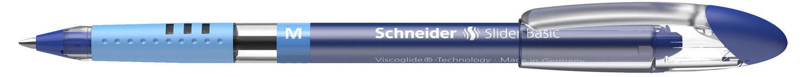 Schneider Slider Basic M Kugelschreiber 0.5 mm Blau