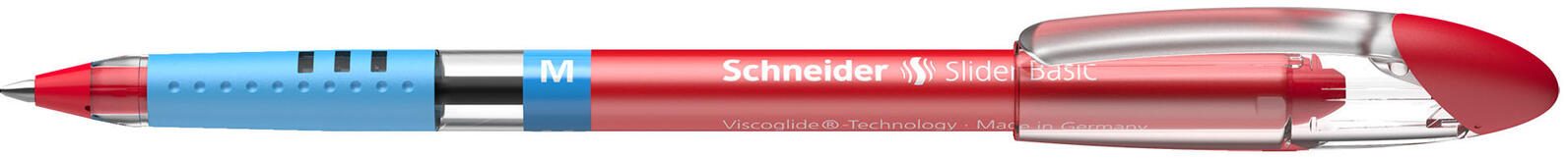 Schneider Slider Basic M Kugelschreiber 0.5 mm Rot