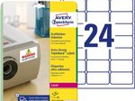 AVERY Zweckform Folien-Kraftklebe-Etiketten 63,5 x 33,9 mm