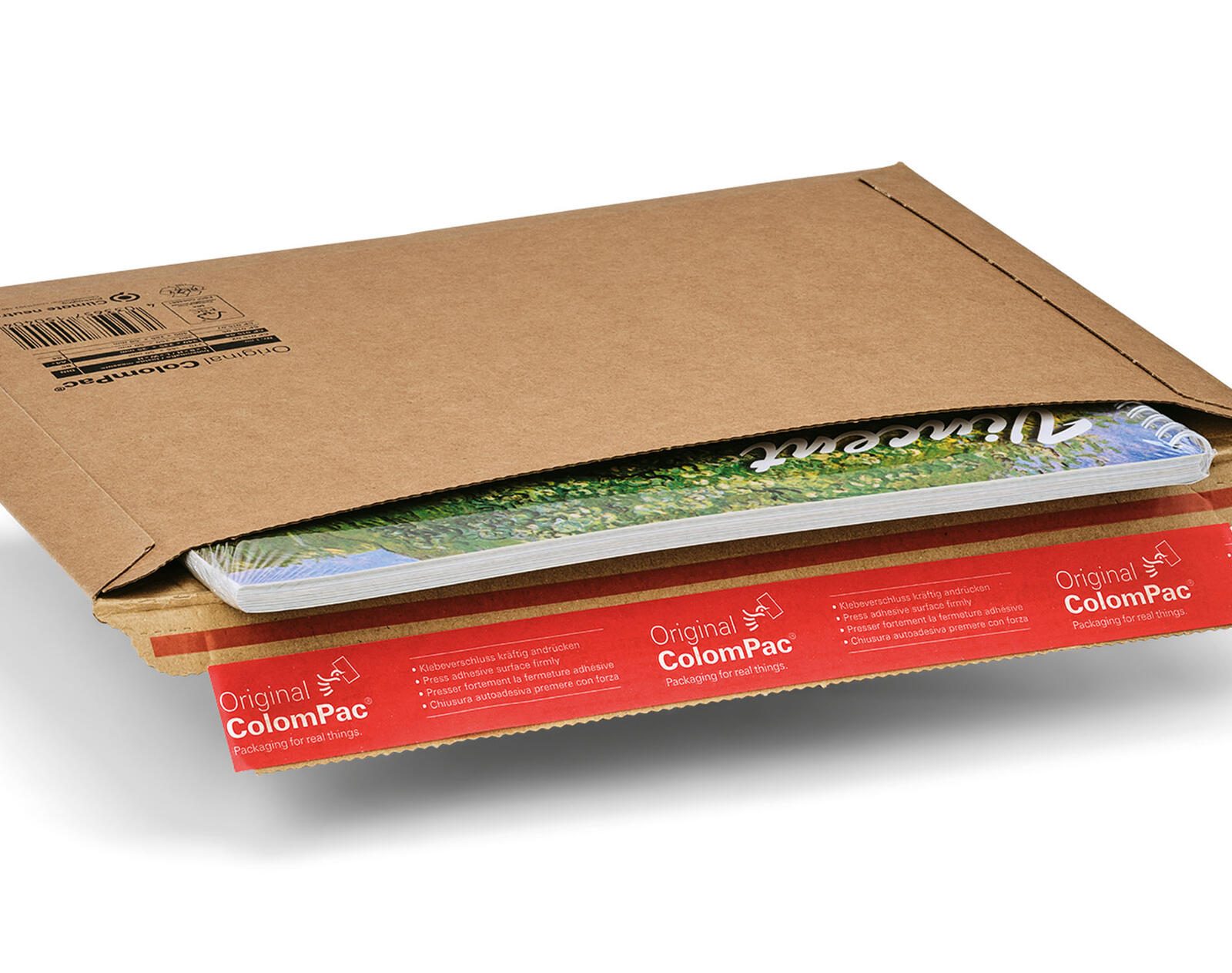 ColomPac® Kartonversandtaschen für DIN B4 braun