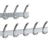Kerkmann Wandgarderobe public alusilber 40,0 x 17,0 cm 9 Haken