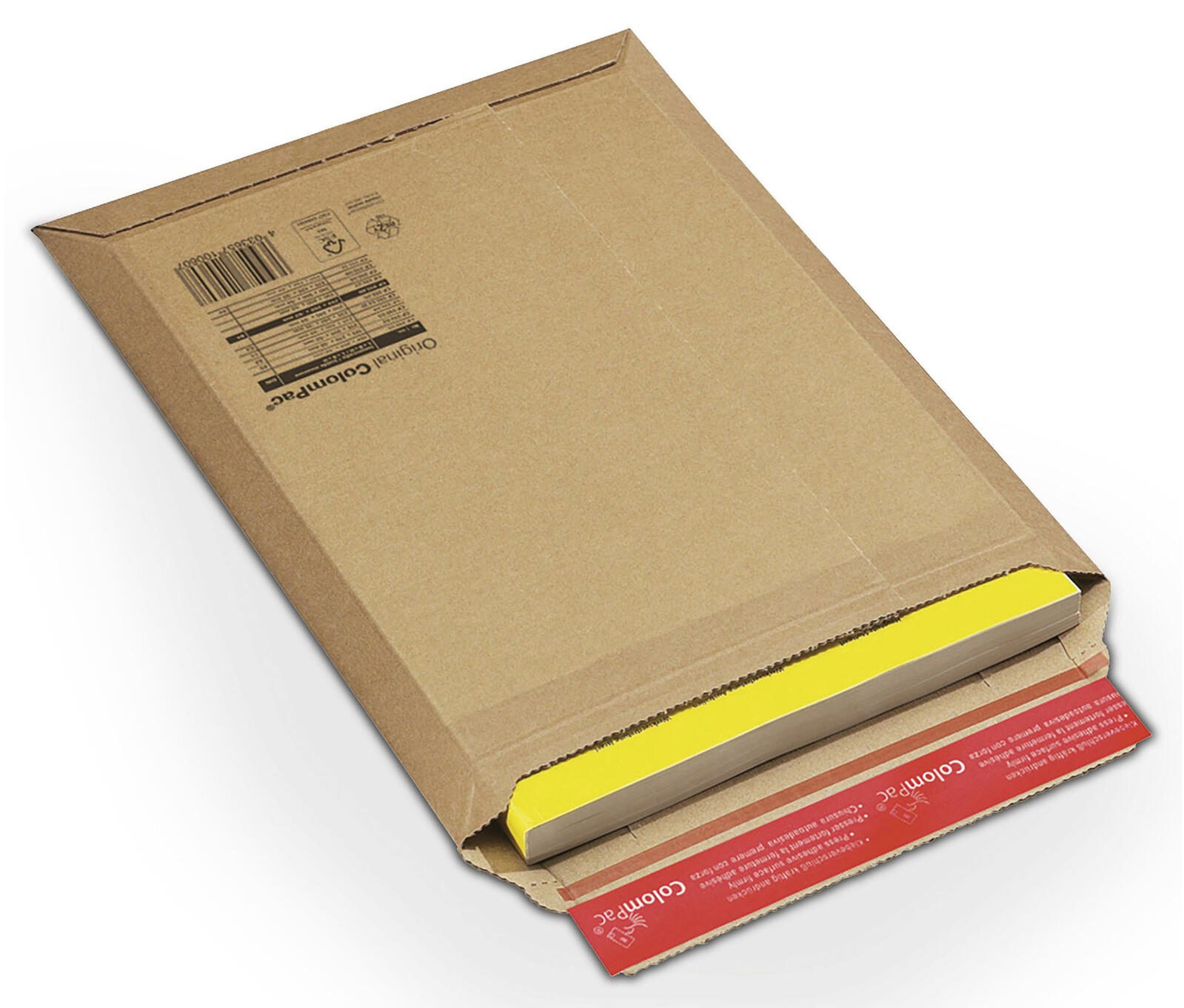 ColomPac® Kartonversandtaschen für DIN A4+ braun