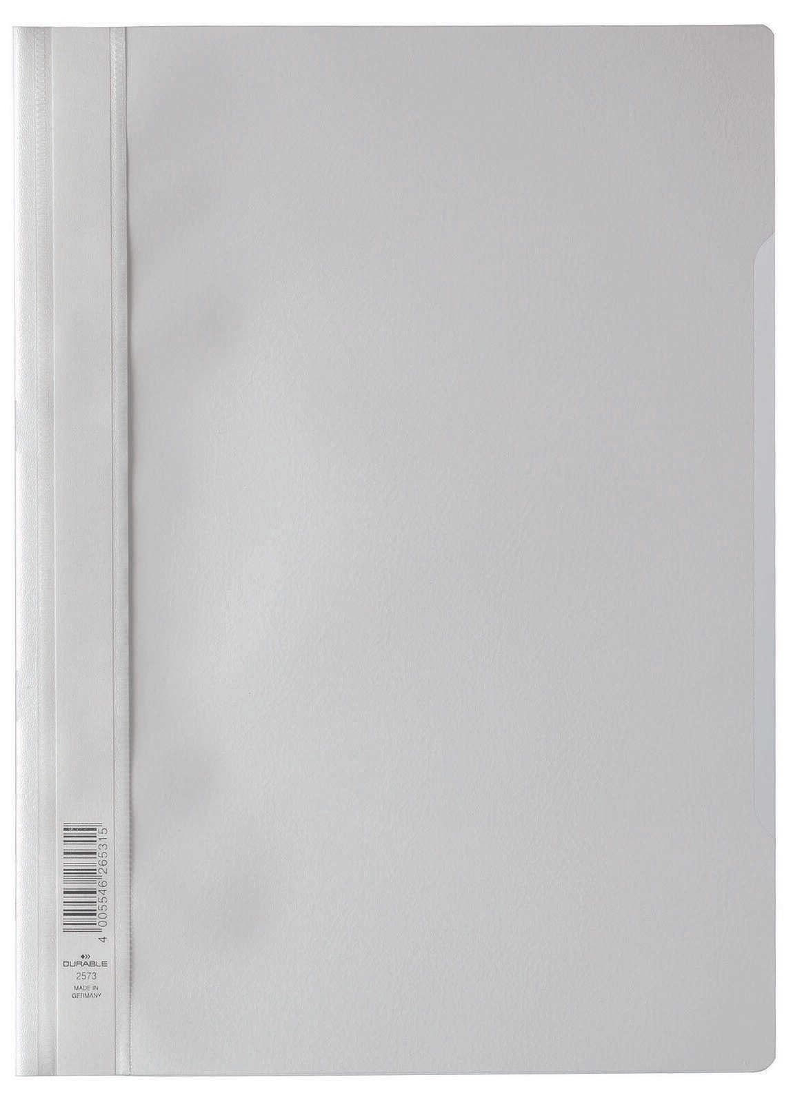 DURABLE Schnellhefter DIN A4 Polypropylen (PP) weiß