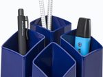 HAN SCALA Stiftehalter 12,5 x 12,5 x 10,0 cm blau