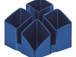 HAN SCALA Stiftehalter 12,5 x 12,5 x 10,0 cm blau