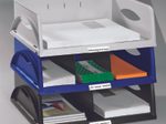 LEITZ Briefablage Sorty A4 quer DIN A4 grau
