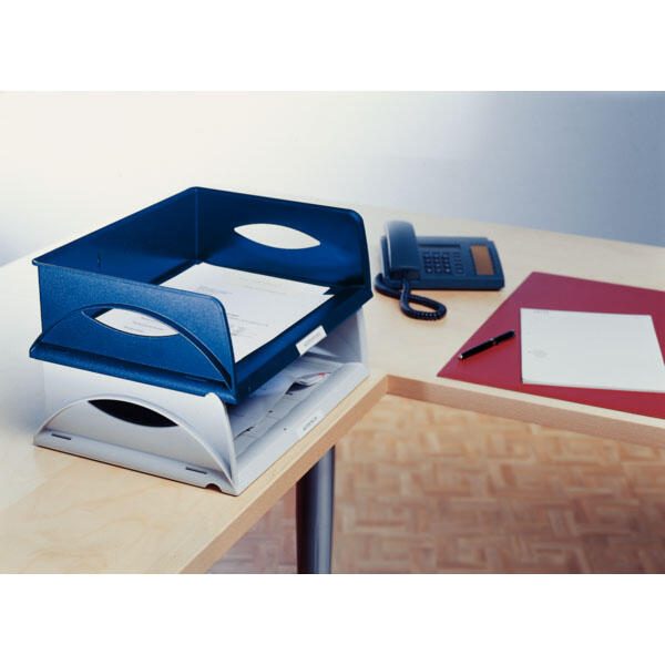 LEITZ Briefablage Sorty A4 quer DIN A4 schwarz
