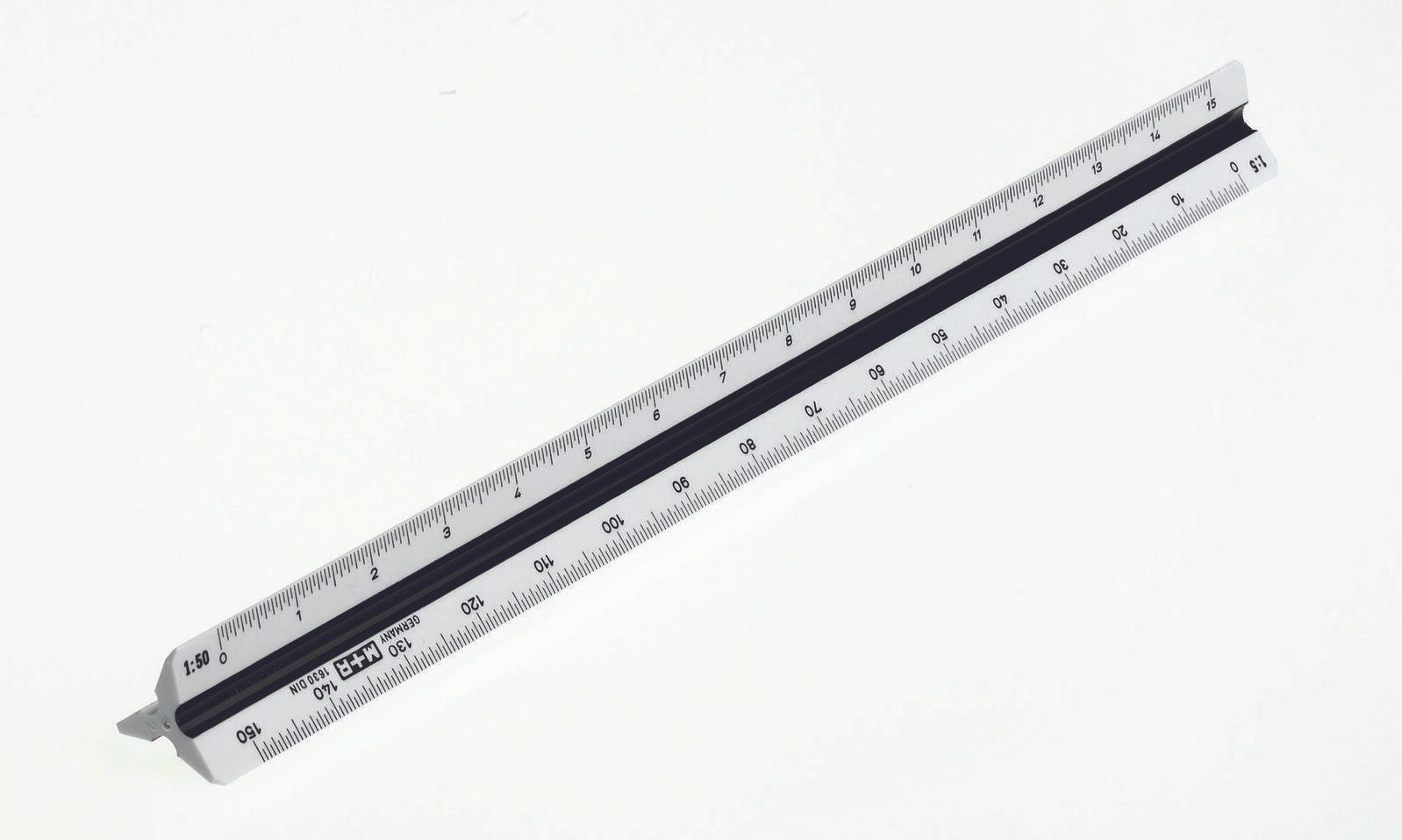 M + R Dreikantlineal 30 cm