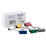 MAUL Foldbackklammern farbsortiert 2.5 cm
