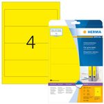 HERMA Ordneretiketten 61,0 x 192,0 mm gelb
