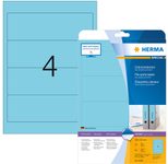 HERMA Ordneretiketten 61,0 x 192,0 mm blau