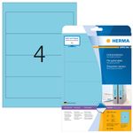 HERMA Ordneretiketten 61,0 x 192,0 mm blau