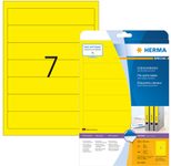 HERMA Ordneretiketten 38,0 x 192,0 mm gelb