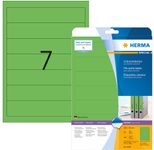 HERMA Ordneretiketten 38,0 x 192,0 mm grün
