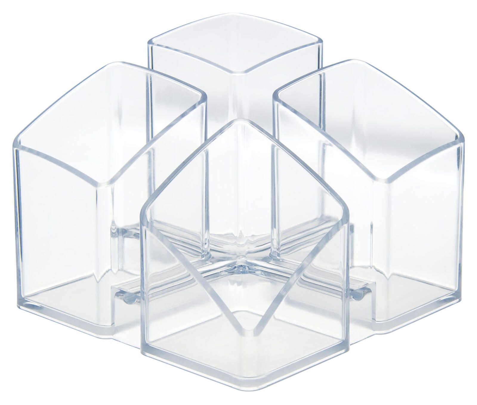 HAN SCALA Stiftehalter 12,5 x 12,5 x 10,0 cm transparent
