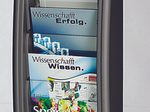 PAPERFLOW Kompakt Wandprospekthalter A5 5-Fach  anthrazit