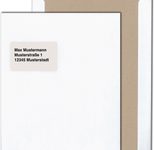 MAILmedia Papprückwandtaschen DIN C4 weiß
