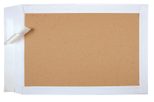 MAILmedia Papprückwandtaschen DIN B4 weiß