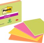 Post-it® Super Sticky Meeting Notes Haftnotizen 20,3 x 15,2 cm