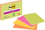 Post-it® Super Sticky Meeting Notes Haftnotizen 20,3 x 15,2 cm