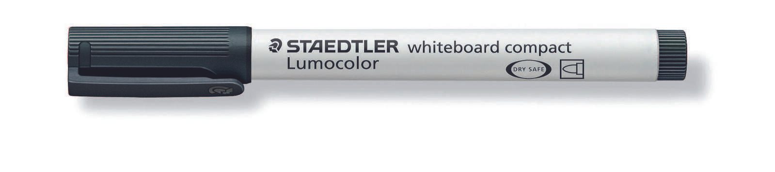 STAEDTLER compact Lumocolor Whiteboard-Marker 1.0 - 2.0 mm Schwarz