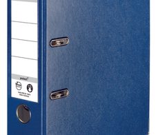 herlitz Ordner Rückenbreite 8 cm DIN A4 Kunststoff blau