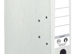 herlitz Ordner Rückenbreite 8 cm DIN A4 Kunststoff weiß