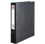 herlitz Ordner Rückenbreite 5 cm DIN A4 Kunststoff schwarz