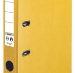herlitz Ordner Rückenbreite 5 cm DIN A4 Kunststoff gelb