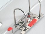herlitz Ordner Rückenbreite 8 cm DIN A4 Karton schwarz marmoriert
