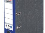 herlitz Ordner Rückenbreite 8 cm DIN A4 Karton blau marmoriert