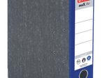 herlitz Ordner Rückenbreite 8 cm DIN A4 Karton blau marmoriert