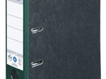 herlitz Ordner Rückenbreite 8 cm DIN A4 Karton blau marmoriert